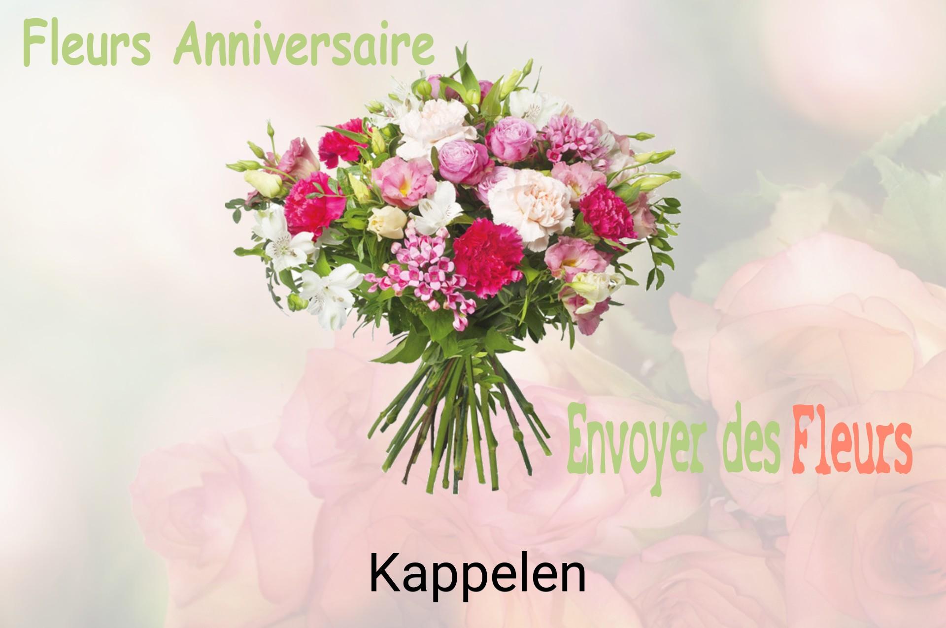 Bouquet de fleurs d’anniversaire livré à Kappelen
